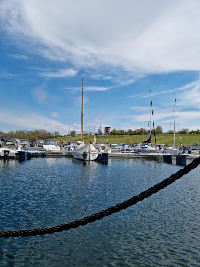Hausboot Geiselruh Braunsbedra Exterior foto