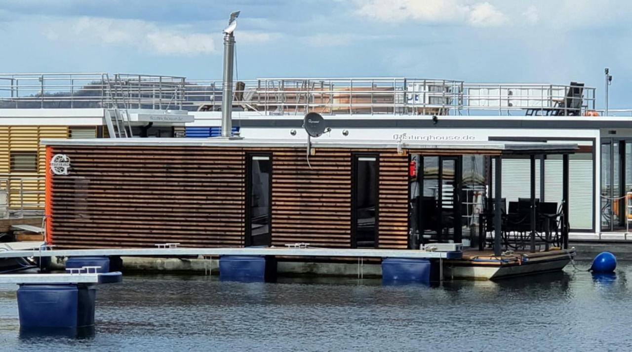 Hausboot Geiselruh Braunsbedra Exterior foto