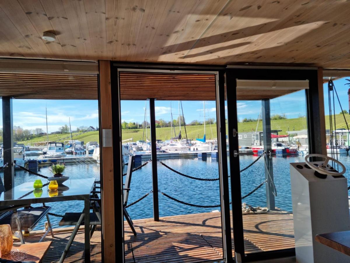 Hausboot Geiselruh Braunsbedra Exterior foto